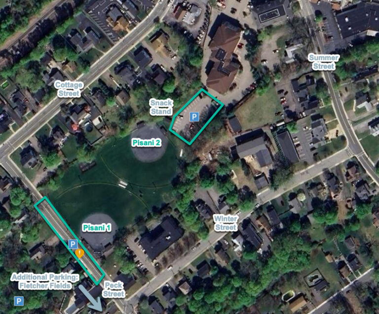 Field Locations Wrentham Youth Baseball and Softball Association